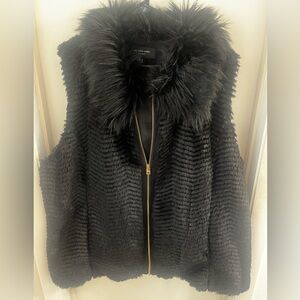 Marc New York Black Teddy vest